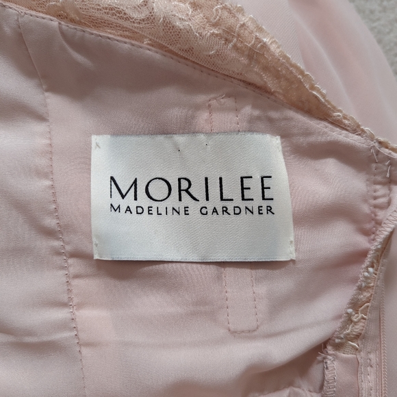 Petal Pink Mori Lee 714 Formal Bridesmaid Dress - Picture 11 of 11